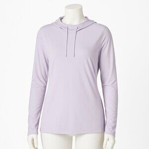 Columbia Ladies' Omni-Wick Active Top Pullover Shirt, Pale Lilac Size Large